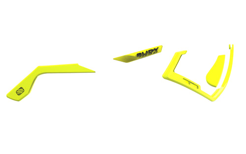 Yellow Fluo rubber - Yellow Fluo / Black emblems